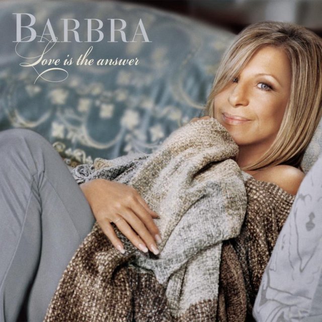 Facsimile of Barbra Streisand music album cover.